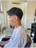MEN'SHAIRアッシュブラックベリーショートダークアッシュ