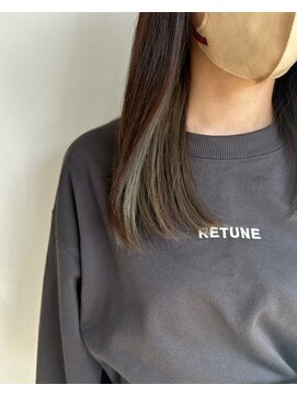 セダクション 道後樋又店(Seduction) 松山市/10代/20代/30代/40代/秋のインナーカラー
