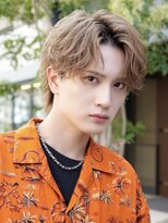 オーシャントーキョー 心斎橋(OCEAN TOKYO WEST)&nbsp;波巻きパーマツイストスパイラルパーマセンターパートウルフ