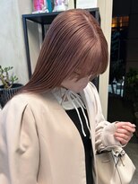 ロマリア 渋谷 渋谷宮益坂(Lomalia)&nbsp;【Lomalia渋谷】ハイトーン ピンクベージュ シアーカラー