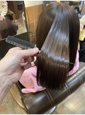 サラサラブラウンピンク