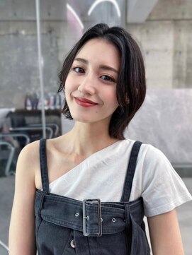 フィヴェント(Fivent) メルティカラー似合わせカットフェミニンロング韓国レイヤー