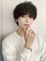 ユーフォリア 渋谷グランデ(Euphoria SHIBUYA GRANDE)&nbsp;ラウンドマッシュ　女子ウケ　ニュアンスパーマ