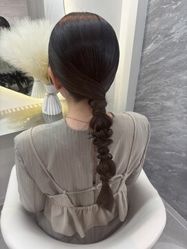 ラビス 池袋(Lovis) 《鳥越》イメチェンヘア/ホワイトブロンド/外はねボブ/韓国/池袋