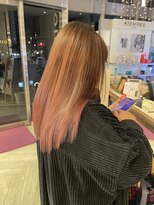 コワファースト 大分(COIFF1RST) ピンクベージュカラー