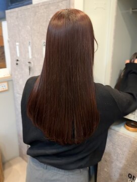 ノア 三宮店(NOA) 【NOA】ツヤ髪ロングワインレッドチェリーレッド