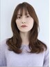 【ダメージ改善】カット+オーガニックカラー+2STEP Tr ￥8500