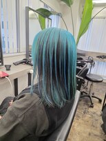 アドラ(ADLLA) アンブレラ＆インナーカラー(推しカラー)