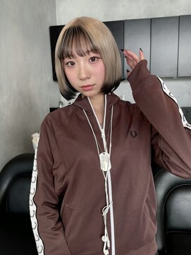 ミル 心斎橋(MIL) ブロンドデザインカラー/ハイトーン/ブリーチ/髪質改善/心斎橋