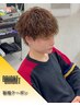 カット+ツイストスパイラル+カラー［渋谷/メンズカット/メンズパーマ/渋谷駅]