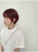 ショートヘア×ボルドールビーcolor◎