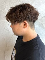 ニアウ 高崎店(Niau)&nbsp;メンズセンターパートサーフカール群馬高崎眉毛韓国