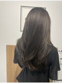 透明感カラー×ロングレイヤー