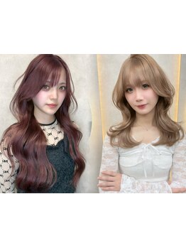 《浜線バイパス》最新技術髪質改善カラー。カラーが得意な艶髪サロンで叶う、ツヤと潤いの憧れのヘアー