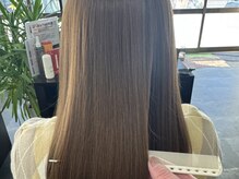 高濃度アミノ酸を配合した髪質改善カラー！