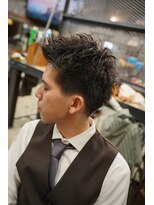 フォーコーナーズカットショップスリーセント 栄(FourCornersCutShop 3/cent)&nbsp;スパイキーショート