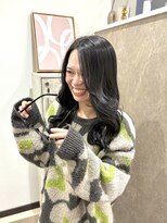 イト(ito.)&nbsp;semi long × navy blue