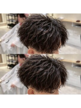 アイトーキョープラスシー 横浜(AI TOKYO+Sea) 横浜/高島町/フェザーパーマ/毛流れパーマ/センターパート