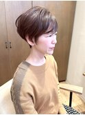 40代、ラフでクールなショート！