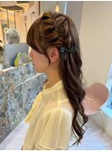 【MONA】ヘアセット/ヘアアレンジ/結婚式/お呼ばれヘア