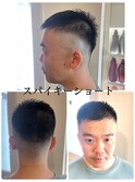 爽やかモテ髪！大人スパイキーショート×フェード