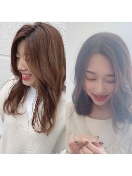 シャイニング ヤマテ(Shining yamate)の写真/白髪をオシャレにカバー★低ダメージなので何度でも染めれて綺麗な髪をキープできる!!【リピート率◎】