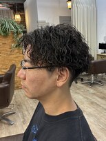 エルズ 大宮店(ailes) 《ai》刈り上げセンターパート/波巻きツイストスパイラル/大宮