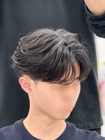 メンズヘアセンス 渋谷(MEN'S HAIR SENSE)&nbsp;ニュアンスパーマ/センターパート/メンズ/眉毛/フェザーパーマ