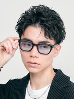 フィフスパーク(fifth PARK) 渋谷mensアクティブショートフェザーパーマセンターパート