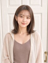 アロマ ヘアー ルーム 新宿3号店(AROMA hair room)&nbsp;外ハネボブ/サイドバング/シースルーバング/顔周りカット/新宿