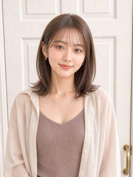 アロマ ヘアー ルーム 新宿3号店(AROMA hair room) 外ハネボブ/サイドバング/シースルーバング/顔周りカット/新宿