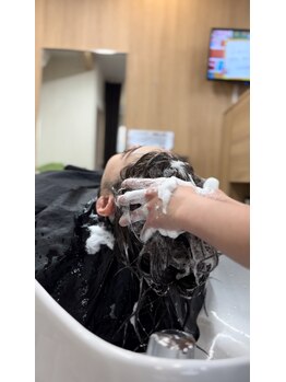 メリー by ヘアーサロン曽我(Merry)の写真/短時間でスッキリする気持ち良い体験を！ヘッドスパが大人気サロンで至福の時を。