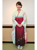 レットリート(RETREAT) 卒業式。着付け＆ヘアメイク