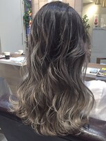 オーブ ヘアー アクネ 長岡京店(AUBE HAIR acne) モーブカラー×グラデーション