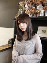 オペラ バイ バレエ 清澄白河店(OPERA by BALLET HAIR)&nbsp;【OPERA】ミディアム　ストレートパーマ