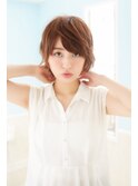 【noahecle銀座】グレージュ似合わせカットエアリーショート