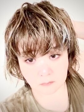 ベリーベリー 美容室(very very) 【very－very美容室】ウルフカットバレイヤージュ