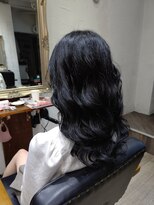 バトヘアー 渋谷本店(bat hair) 就活&就職ならコレ！！ネイビーブラック