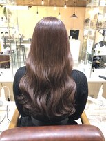 ロロ(ro-ro)&nbsp;【恵比寿ro-ro】イルミナxラベンダーブラウンxフリンジウェーブ