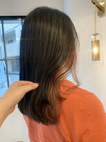 ムーン ティコブラーエ(moon tico brae)&nbsp;インナーカラー×ピンクベージュ