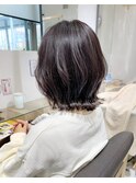 レイヤーボブ×マロンブラウン★☆