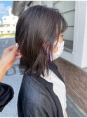 【イヤリングカラー/ブルーパープル】