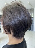 大人ショートボブ
