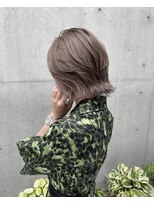 アルカナ 明治神宮前原宿(ARCANA)&nbsp;レイヤーボブ　ミルクティーグレージュ レイヤーカット ショート