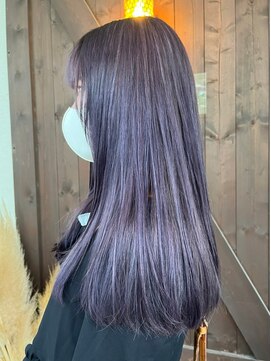 ポルト(porto produced by teatro hair salon) ハイトーンパープル