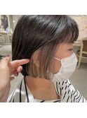 イヤリングカラー×グレージュ