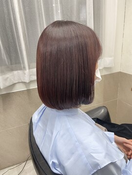 トゥーリ 薬院店(tuuli) tuuli miyu ボルドーボブ/髪質改善/トリートメント