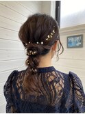 編みおろしアレンジ