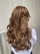 プルクラギンザ(PulchraGINZA)&nbsp;ハーフツイン/ねじりアレンジ/愛され/ゆるふわ