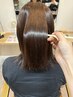 カット＋艶カラー＋トリートメント　￥11000